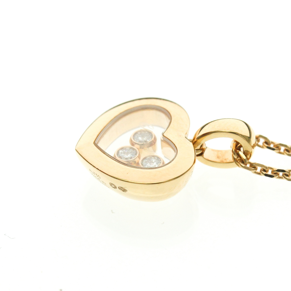 CHOPARD 18k Gold Diamond Necklace View 3